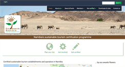 Desktop Screenshot of ecoawards-namibia.org
